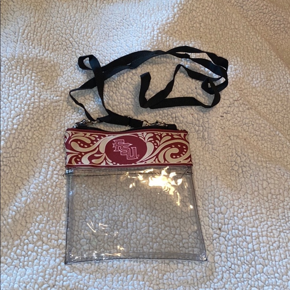 FSU Clear Crossbody Bag
